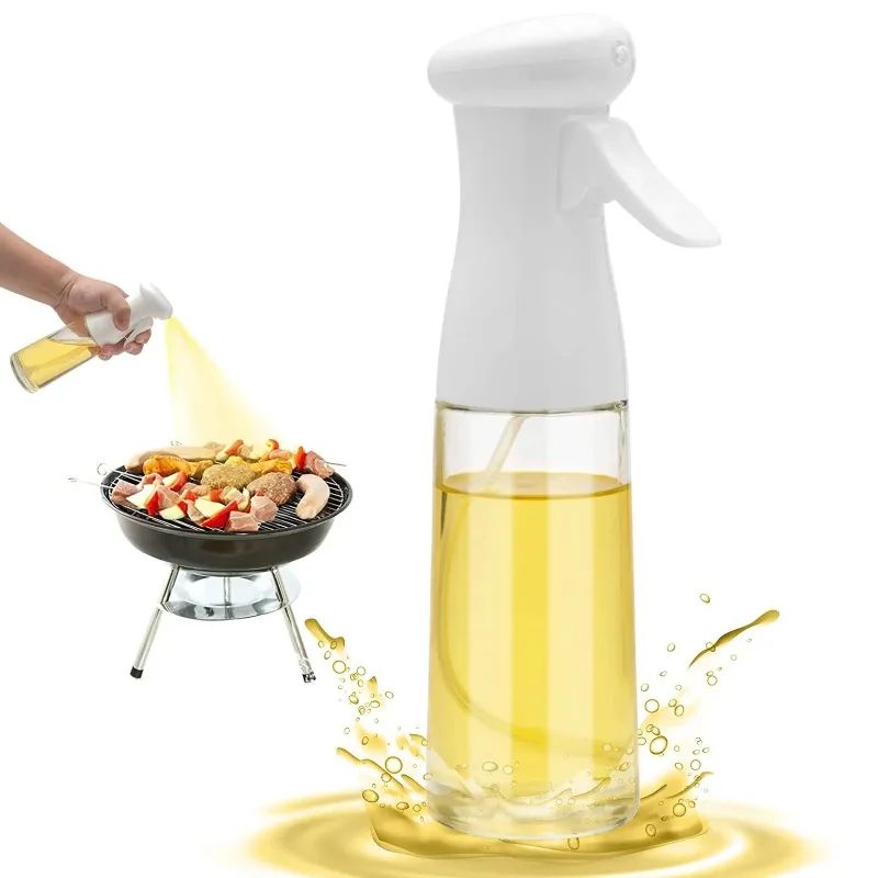 Spray de óleo para cozinhar-dispensador de azeite garrafa pulverizador névoa-reu