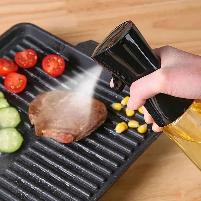 Spray de óleo para cozinhar-dispensador de azeite garrafa pulverizador névoa-reu